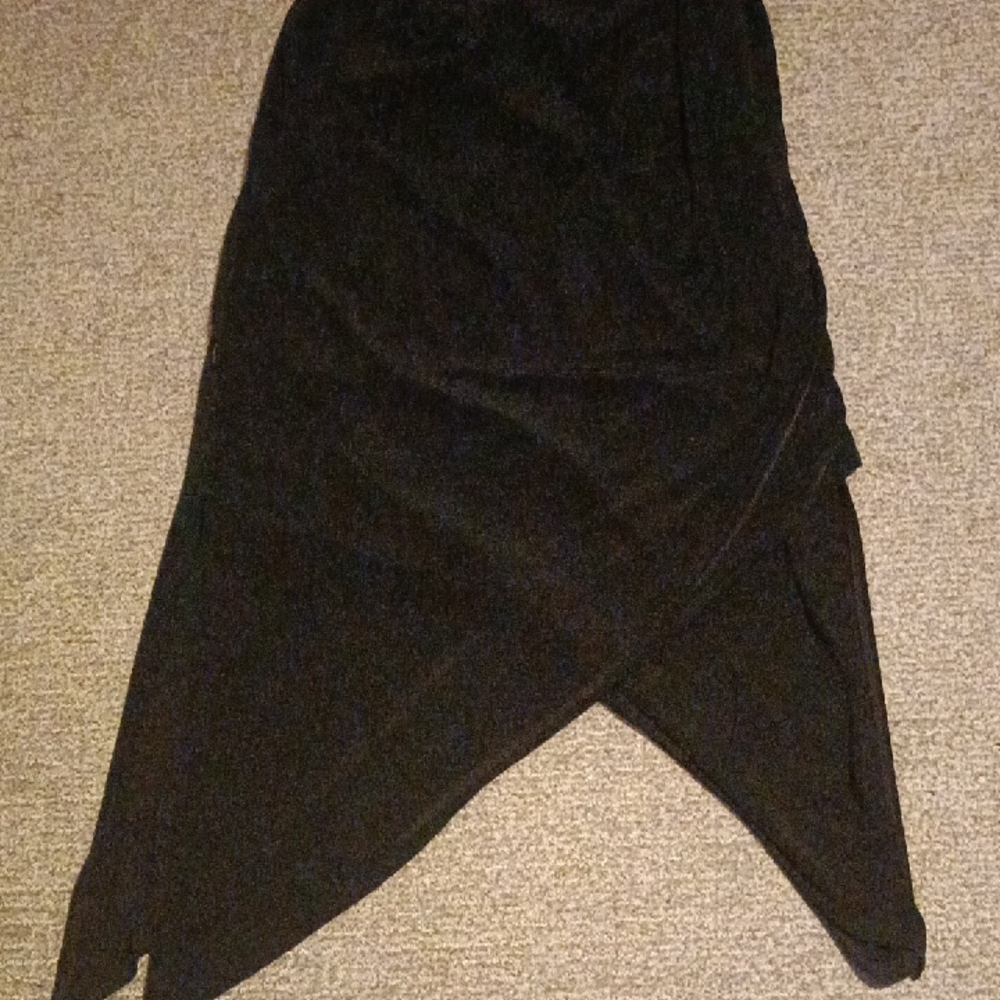 Chico's Black Asymmetrical Skirt